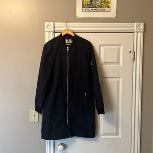 Topman (L) vintage trench jacket with pocket details